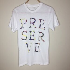 🍀[Canvas] "PRESERVE" T-Shirt